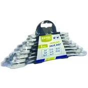 Set nasadnih ključeva, W.S., u plastičnoj futroli; 8 kom., 6-22 mm (31008, 31380, 335038, 505)