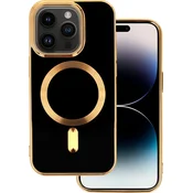 Ovitek Beauty Magsafe iPhone 13 - črne barve