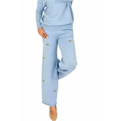 Amiatex Ženske hlače Comfort fit blue, svetlo modra, UNIVERZáLNí