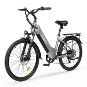Eskute Električno mestno kolo ESKUTE C202, Step-Through 26, 48V 17,5Ah, 7 prestav, sivo, (5000249501)