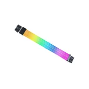 Lian Li Strimer Wireless podaljšek za napajalni kabel PCIe 2x 8-pin, bel/črn