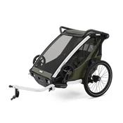 THULE Chariot Lite Double decja prikolica za bicikl - Vintage Green