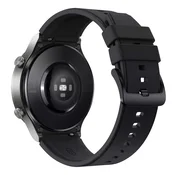 HURTEL SILIKONSKI PAŠČEK ZA HUAWEI WATCH GT 2/3/4 PRO 2E 46 MM ČRNE TEME