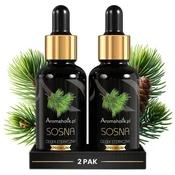 Eterično olje bora 100 % naravna dišavna olja bora 2 x 30 ml