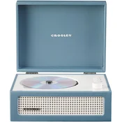 Crosley Voyager Cd Player Washed Blue Namizni glasbeni predvajalnik