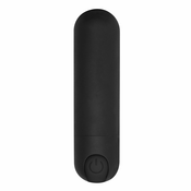 Shots - Rechargeable Bullet Vibrator - Črna