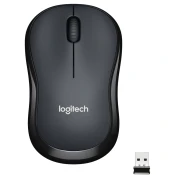 Logitech B220 Silent Bežični miš Optički Ugrađeni kotačić za pregled Crna
