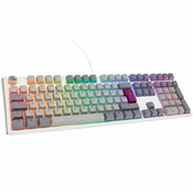 Ducky One 3 Mist Grey Gaming Tastatur, RGB LED - MX-Speed-Silver DKON2108ST-PDEPDMIWHHC2