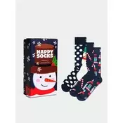 Happy Socks poklon paket Holiday navy - 41-46