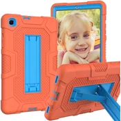 Ohišje za Samsung Galaxy Tab A 8.0 Armoured s stojalom Orange