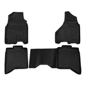Rubber car mats Dodge Ram 2018- (Crewcab)