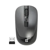 Defender Bežicni miš defender wave mm-995 opticki tihi bez klika 1600dpi srebrni