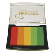 Rayher. Blazinice za žig Versacolor, limonine barve, 5 barv, 4,7x7