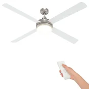 Vidaxl Stropni ventilator s svetilko in daljinskim upravljalnikom