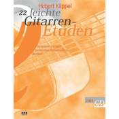 KAPPEL H:22 LEICHTE GITARREN ETUDEN +CD