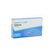 Bausch & Lomb SofLens 59 (6 leč) Dioptrija: -3, Ukrivljenost: 8.6, Premer: 14.2