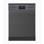 Exquisit GSP9614-030B inox-az Stojeci 60 pomivalni stroj cm