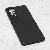 TELEMPIRE Maska za telefon Carbon fiber za Xiaomi Redmi Note 11 Pro 4G/5G crna