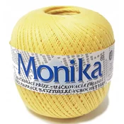 shumee Monika bombažna vrvica, podobna maxi, 100 g, 550 m, rumena