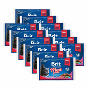 Vrečke BRIT Premium Cat Meat Plate 12x(4x100 g)