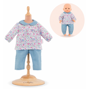 Odjeca Blouse Flower & Pants Corolle za lutku od 30 cm od 18 mjeseci