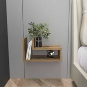 Hanah Home Nocni stocic Lara, 45x26.8x22 cm, Braon