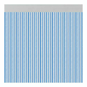 zavjesa Acudam Brescia Vrata Plava Vanjski dio PVC Aluminij 90 x 210 cm