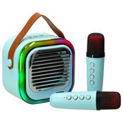 MG Sing Set V2 Bluetooth Karaoke mikrofoni + zvučnik, plava