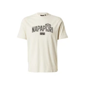 NAPAPIJRI Majica FUNES ecru/črna