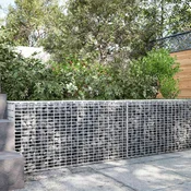 vidaXL Gabion z žico 3,5 mm in mrežo 5x2,5 cm 50x10x50 cm