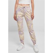 Womens Camo Cargo High Waisted Lilaccamo Trousers
