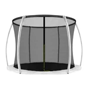 INLEA notranja varnostna mreža za trampolin ULTIMATE Jump, skupni premer 250 cm, za 6 stebrov – črna