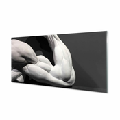 tulup.si Zidna obloga za kuhinju Mišice črno-belo 140x70 cm