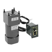 CNCEST Indukcijski motor, 120W moč, 180K razmerje zmanjšanja, 220V napetost, 0-90r/min krmilnik hitrosti, 3.8nm navor, (5000160052)