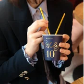 PartyPal Skodelice za rojstni dan za 40. rojstni dan 220ml 6 kosov.