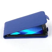 Cadorabo Cadorabo Ohišje, združljivo z Samsung Galaxy A3 2017 v mornarsko modra - Zaščitni ovitek v obliki flipa iz teksturiranega umetnega usnja, (20564244)