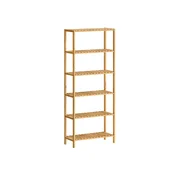 Songmics Kopalniška polica 26x60x1609 cm bež