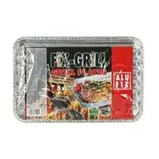 Pleha za roštilj ALUFIX četvrtasta 3 komada GRILL3UNI