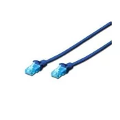CAT 5e U-UTP patch cable, PVC AWG 26/7, length 20 m, color blue