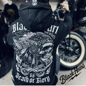 Hoodi moška - HURON - BLACK HEART - 20513