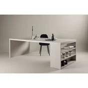 Venture Design Jedilna miza Mika 230x110 cm bela