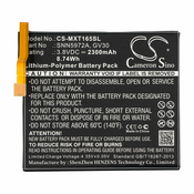 baterija za Motorola Moto Z / XT1650, 2300 mAh