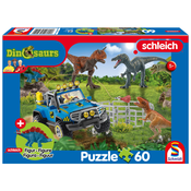 Schmidt - Puzzle Prapovijesni divovi + figura - 40 - 99 dijelova