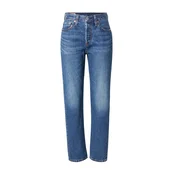 Levis  501® CROP LIGHTWEIGHT  Modra