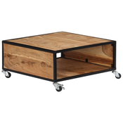 Stolic za kavu 70 x 70 x 32 cm od masivnog bagremovog drva