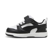 Puma Rebound v6 Lo Toddlers Sneakers, White, Size 19, Shoes