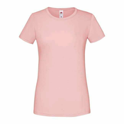 Icon Womens Powder T-shirt in combed cotton Fruit of the Loom