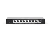 Ruijie Reyee stikalo Giga 9-port 8x PoE kovinsko ohišje Managed RG-ES209GC-P