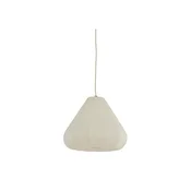 Kremno bela viseča svetilka s papirnatim senčilom o 10 cm Sarella – Light & Living