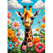 Enjoy - Puzzle Ljubka žirafa - 1 000 kosov